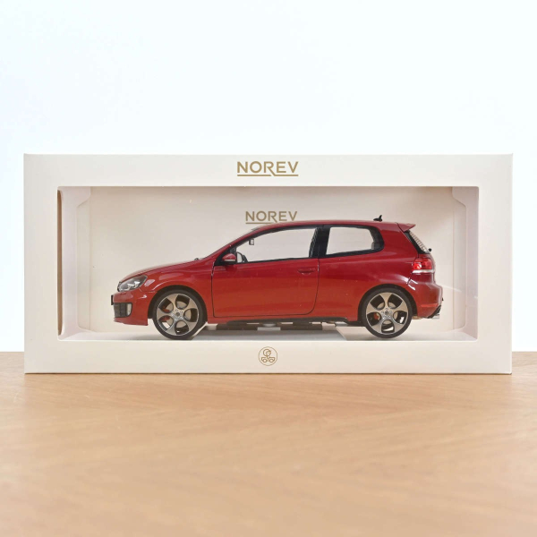 Volkswagen VW Golf VI GTI 2009 tornado rot 1:18 Modellauto Norev