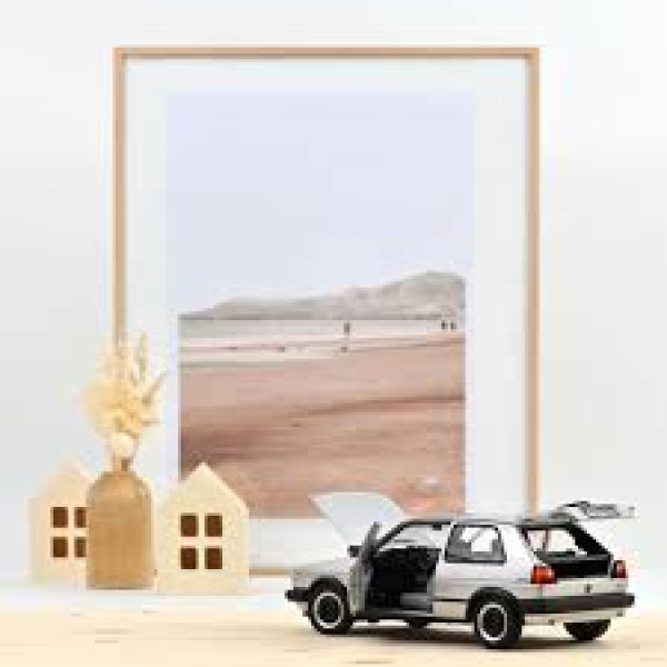 Norev Volkswagen VW Golf 2 II CL 1988 grau 1:18 Modellauto limitiert 1/200