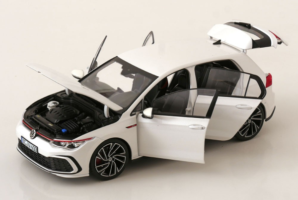 Volkswagen Golf VIII 8 GTI CD 2021 weiss 1:18 Modellauto Norev VW 188593