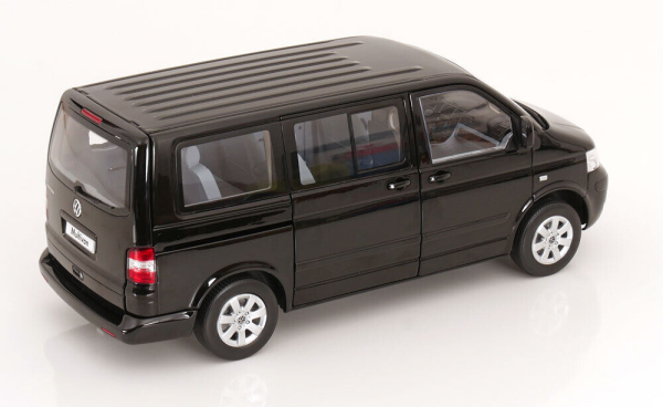 VW T5 2003 Multivan 1:18 black Norev limited 1/1000 modelcar Volkswagen