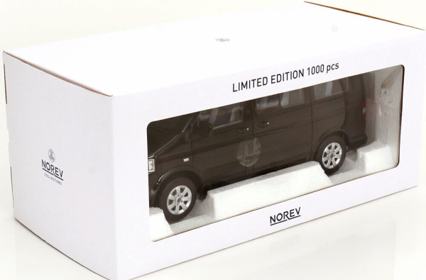 VW T5 2003 Multivan 1:18 black Norev limited 1/1000 modelcar Volkswagen