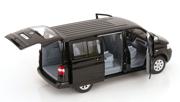 VW T5 2003 Multivan 1:18 black Norev limited 1/1000 modelcar Volkswagen