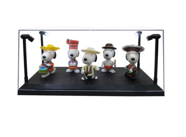 Display Case mit Beleuchtung für 1:18 1:24 1:32 Modellautos T9-189910