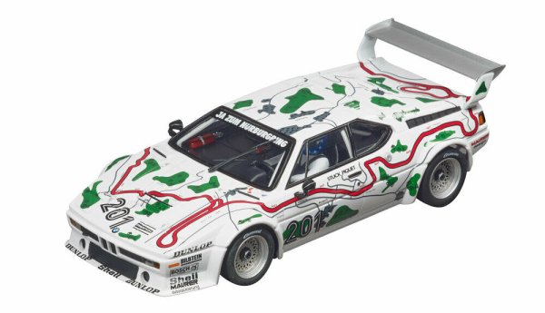 Carrera Evolution BMW M1 Procar No.201 Nürburgring 1000km 1980 1:32 27648 slotcar