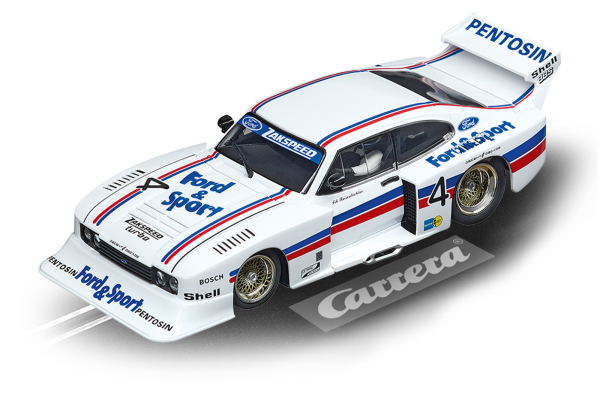 Carrera DIGITAL 132 Ford Capri Zakspeed Turbo Lili Reisenbichler No.4 1:32 Slotcar 30926