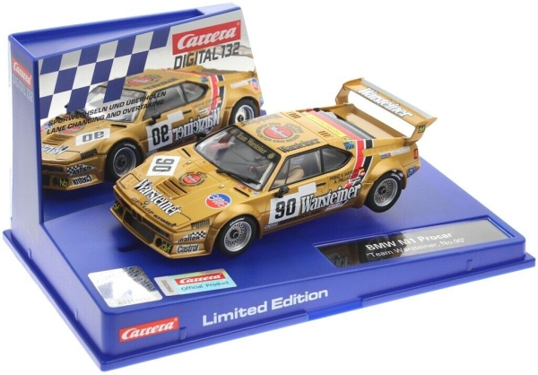 Carrera DIGITAL 132 BMW M1 Procar Team Warsteiner No.90 limited edition 2021 1:32 slotcar 31009