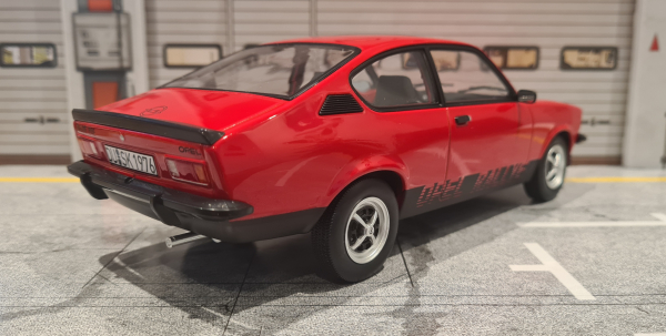 Norev Opel Kadett C-Coupe 1.6S Rallye 1977 rot 1:18 limitiert 1/504 Exclusiv Modellbau-Klar Modellauto