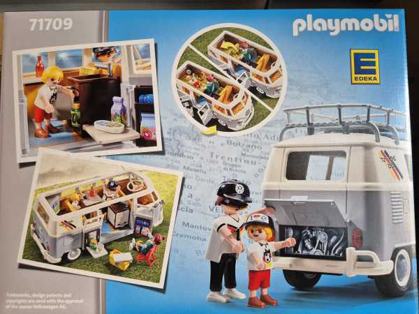 Playmobil VW T1 Camping DFB EM Fußball Fan Bus Edeka limited Edition