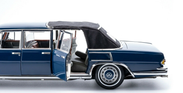 CMC M-205 Mercedes-Benz 600 Pullman W100 1966 Modellauto 6-Türer Soft-Top limitiert 1/600