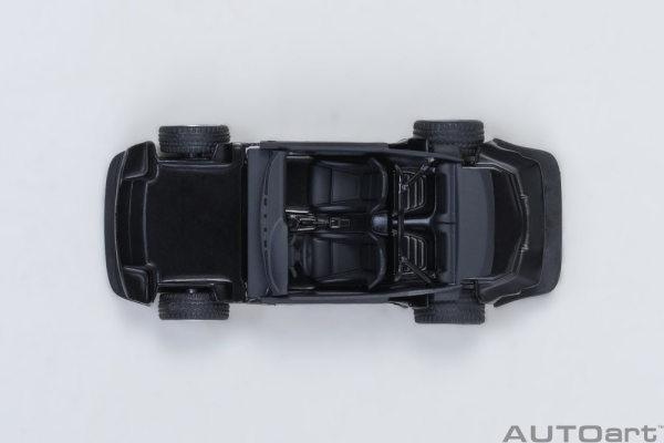 Porsche 911 930 Turbo black Wangan Midnight Blackbird 1:64 Autoart