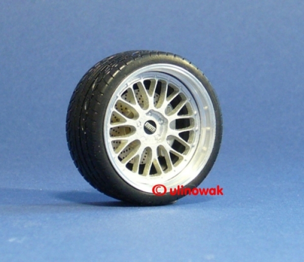 99059-19 Alufelge 1:18 BBS Le Mans-Design 19 Zoll Stufenbett uni