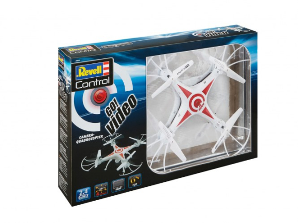 Revell Quadcopter GO! VIDEO RC-Modell 23858 ferngesteuertes Modell