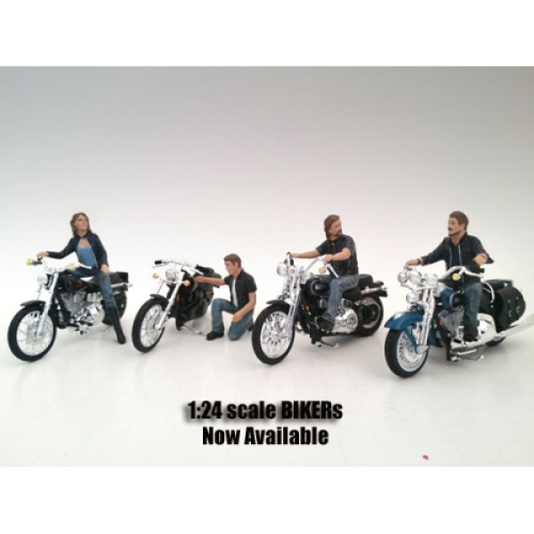 American Diorama 23915 Figur BIKER - Motorman 1:24 limitiert 1/1000