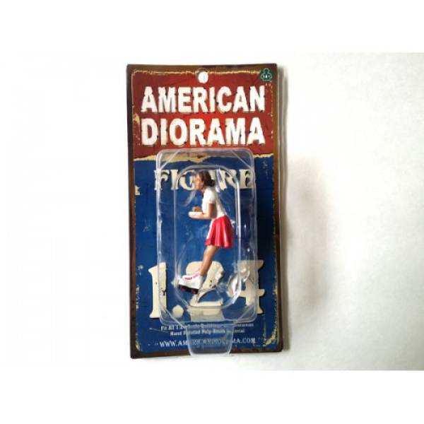 American Diorama 23964 Figur Carshop Waitress - Grace 1:24 limitiert 1/1000