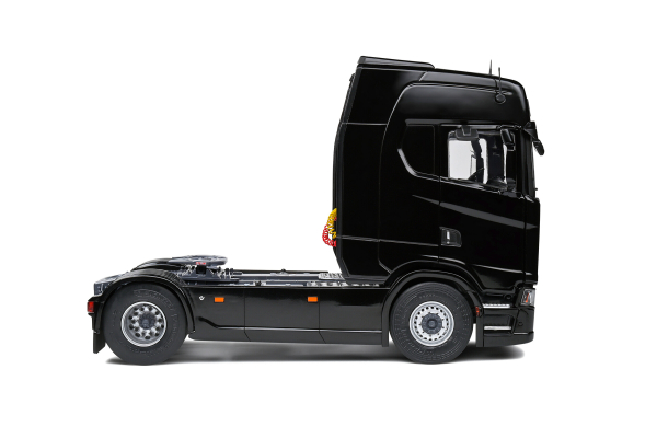Scania 580S Highline 2023 black 1:24  Solido 421240060 Modelcar