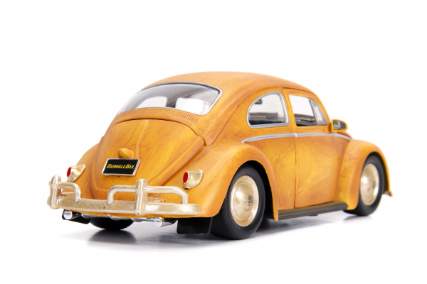 Jada Toys 253115000 Transformers VW Beetle (Käfer) mit Figur 1:24 Modellauto