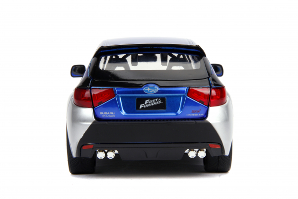 Jada Toys 253203026 Fast & Furious 2012 Brian's Subaru Impreza WRX STI 1:24