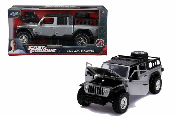 Jada Toys 253203055 Fast & Furious Jeep Gladiator F9 2020 1:24 Modellauto