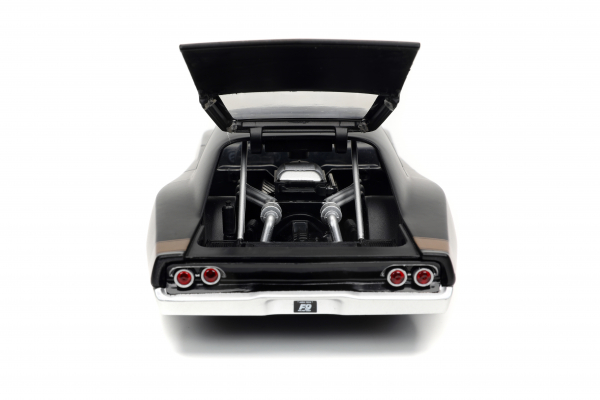 Jada Toys 253203075 Fast & Furious Dodge Charger 1968 schwarz 1:24 Modellauto