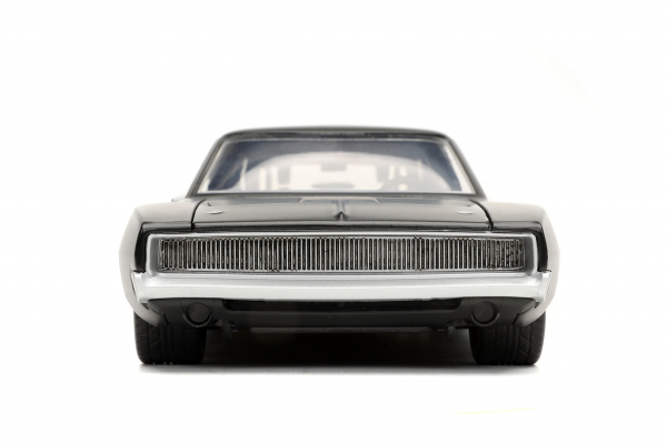 Jada Toys 253203075 Fast & Furious Dodge Charger 1968 schwarz 1:24 Modellauto