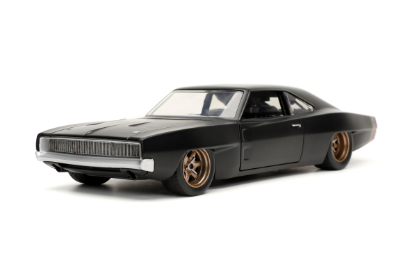 Jada Toys 253203075 Fast & Furious Dodge Charger 1968 schwarz 1:24 Modellauto