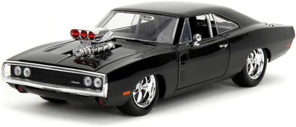 Fast & Furious 1970 Dodge Charger black 1:24 Modelcar Jada Toys 253203101