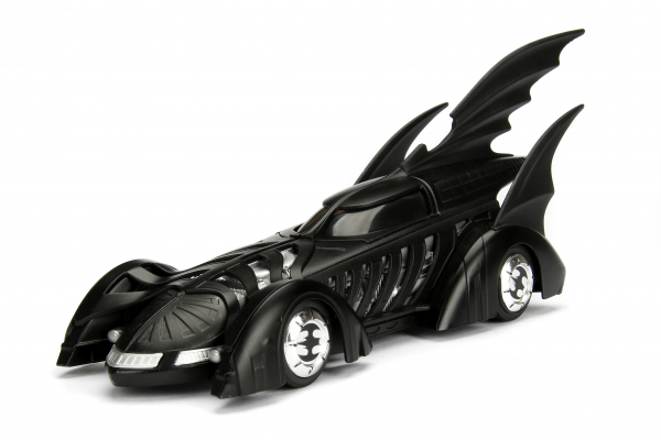 Jadatoys 253215003 Batman 1995 Batmobile 1:24 mit Batman Figur Modellauto