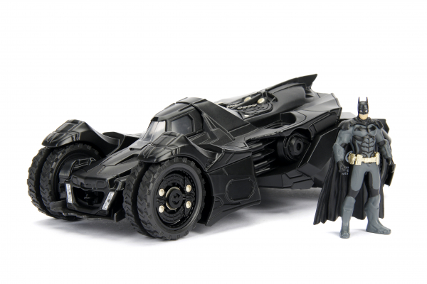 Jadatoys 253215004 Batman Arkham Knight Batmobile 1:24 mit Batman Figur Modellauto