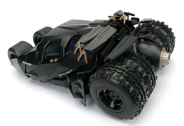 Jadatoys 253215005 Batman The Dark Knight Batmobile 1:24 mit Batman Figur Modellauto