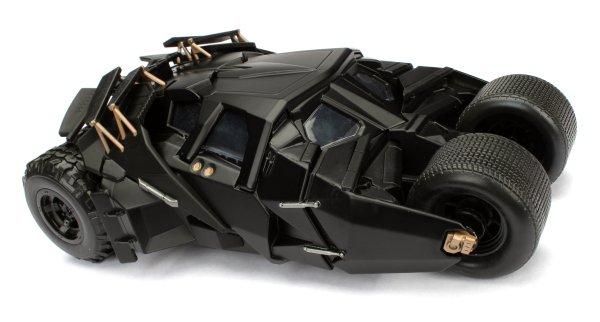 Jadatoys 253215005 Batman The Dark Knight Batmobile 1:24 mit Batman Figur Modellauto