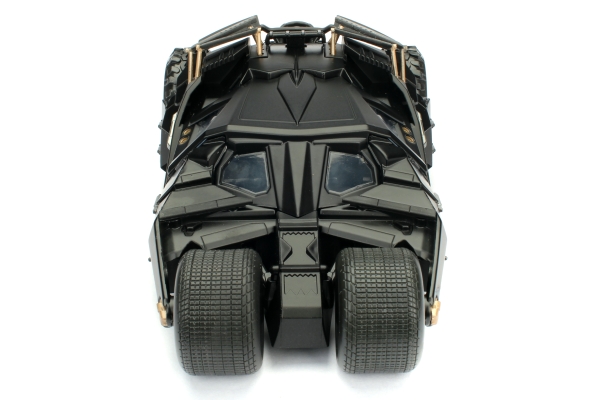 Jadatoys 253215005 Batman The Dark Knight Batmobile 1:24 mit Batman Figur Modellauto