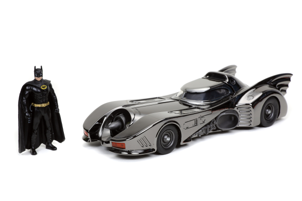 Jadatoys Next Level Batman 1989 Batmobile 1:24 mit Figuren Modellauto 31947