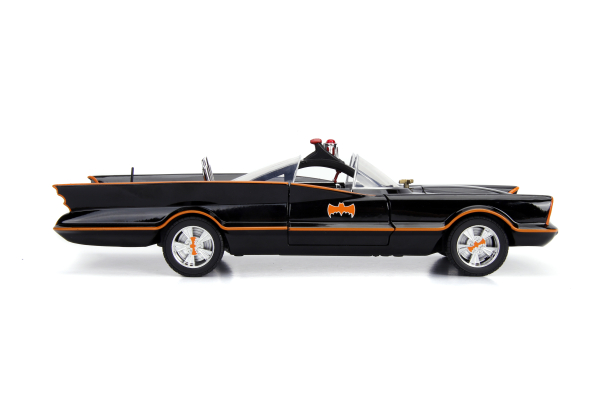 Jadatoys Batman Classic 1966 Batmobile 1:18 mit Figuren Modellauto