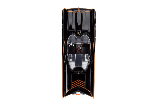 Jadatoys Batman Classic 1966 Batmobile 1:18 mit Figuren Modellauto