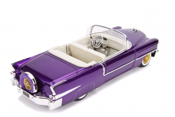 Jada Toys 253255011 Cadillac Eldorado1956 & Elvis Presley Figur 1:24 Modellauto