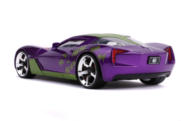 Jadatoys 253255020 2009 Chevy Corvette Stingray mit Figur Joker 1:24 Modellauto