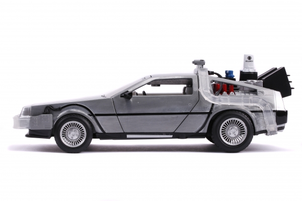 Jadatoys 253255021 Time Machine Back to the Future 2 DeLorean 1:24