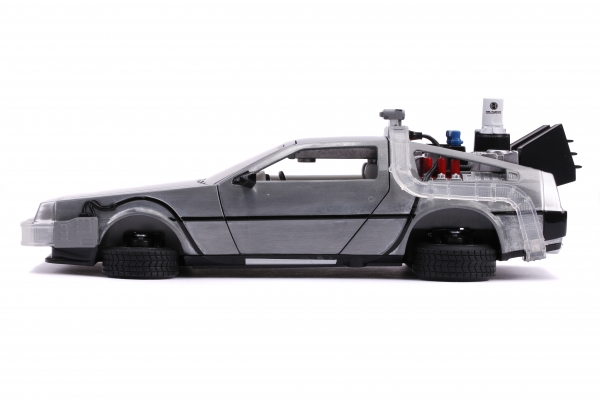 Jadatoys 253255021 Time Machine Back to the Future 2 DeLorean 1:24