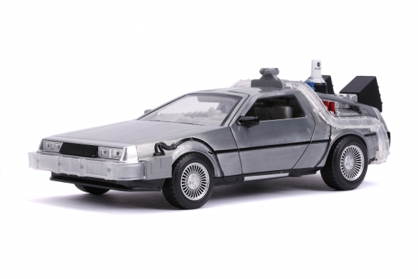 Jadatoys 253255021 Time Machine Back to the Future 2 DeLorean 1:24