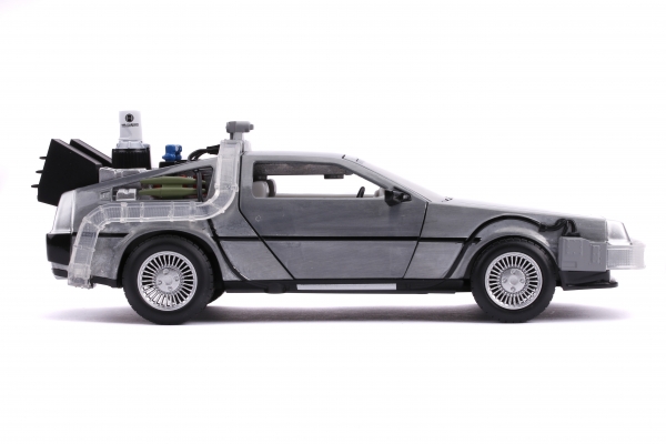 Jadatoys 253255021 Time Machine Back to the Future 2 DeLorean 1:24