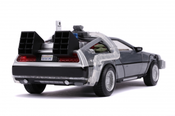 Jadatoys 253255021 Time Machine Back to the Future 2 DeLorean 1:24