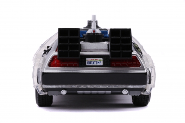 Jadatoys 253255021 Time Machine Back to the Future 2 DeLorean 1:24