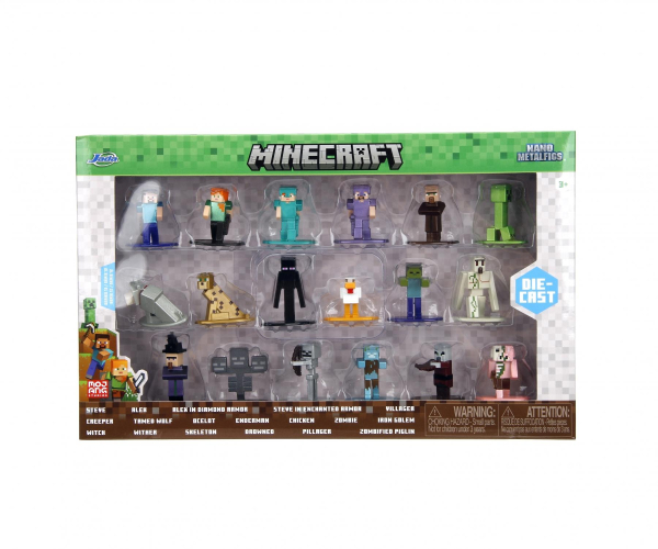 Minecraft Multi Pack Nanofigs wave 12  1:43 Jada Toys 253265013