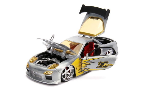 Jada Toys 253745004 Mazda RX7 1993 Import Racer 1:24 Modellauto