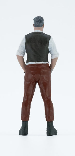 Atlantic 1:18 Figur Tim Mann mit Weste Modellbau Diorama