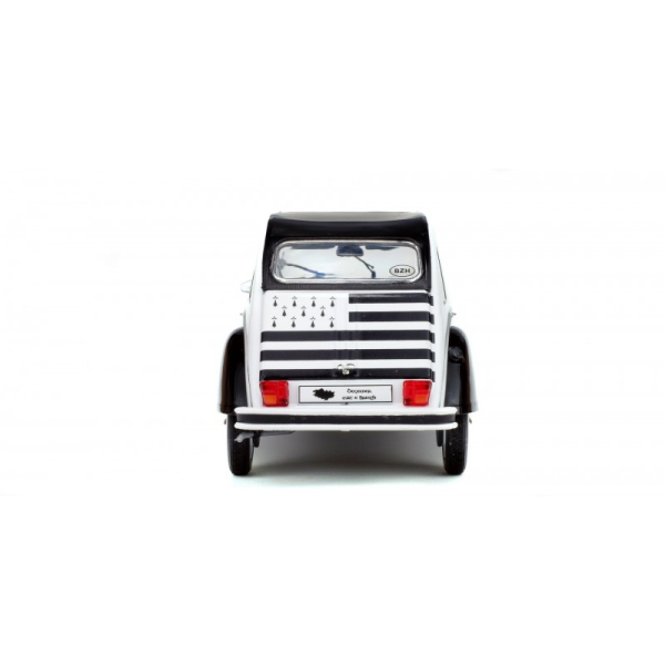 Solido CITROEN 2CV6 1983 weiss-schwarz 1:18 Ente 421183990 S1850018