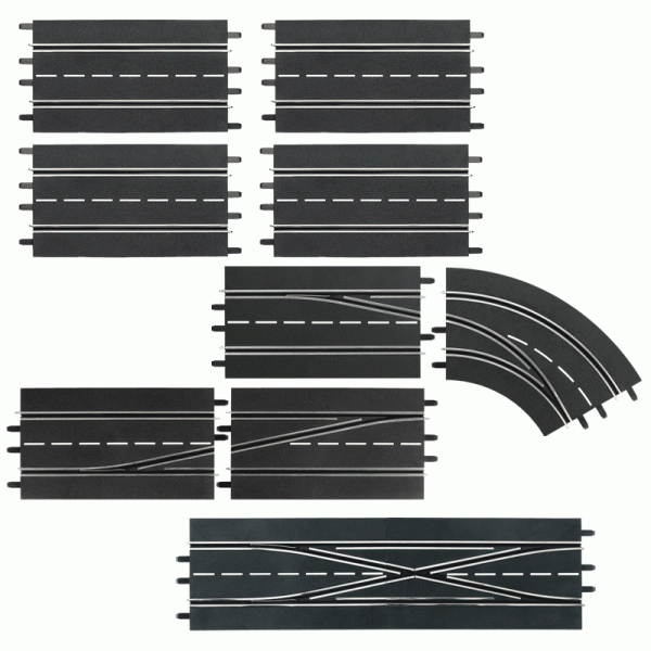 Carrera DIGITAL 124 + 132 30367 Schienen Ausbauset