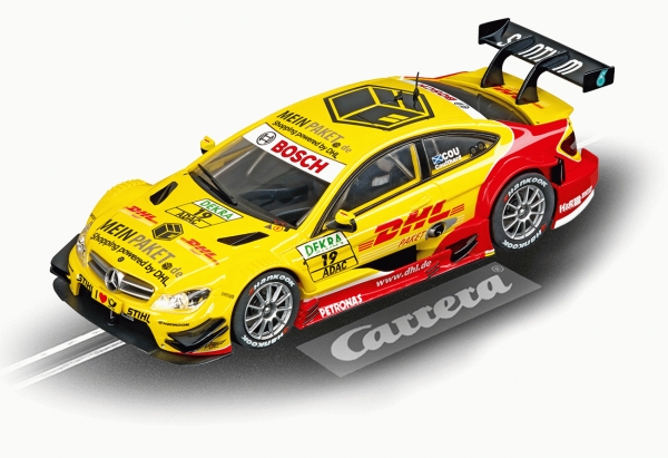 Carrera Go 61219 AMG-Mercedes C-Klasse DTM 2008 Deutsche Post D Coulthard NEU 