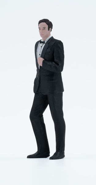 Atlantic 1:18 Figur Steve Mann in Anzug Modellbau Diorama