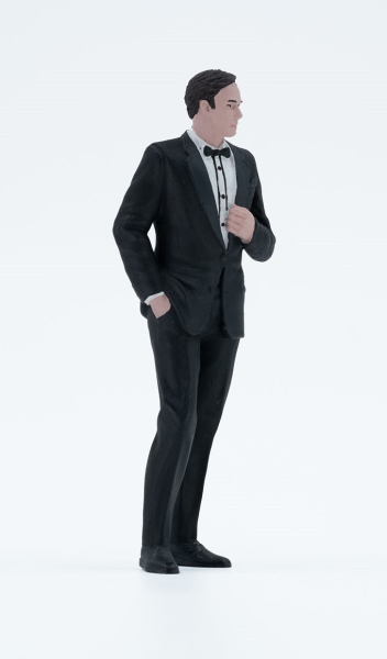 Atlantic 1:18 Figur Steve Mann in Anzug Modellbau Diorama